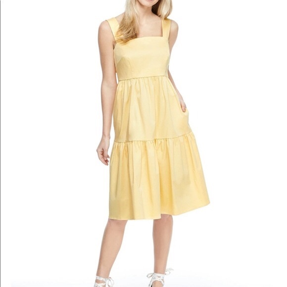 NWT Gal Meets Glam Yellow Dress - Picture 1 of 7